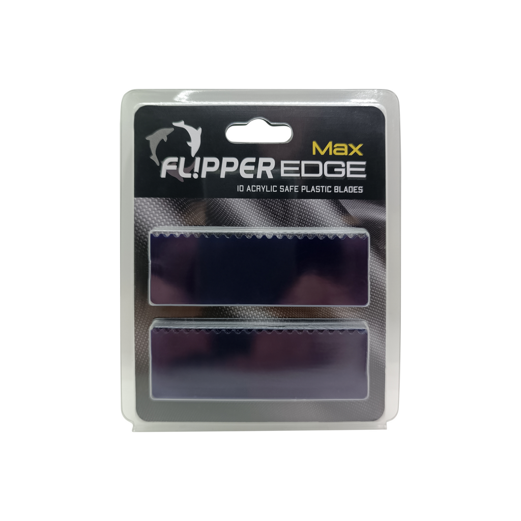 Flipper Edge Max Acrylic Safe Plastic Blades - 10 Pack