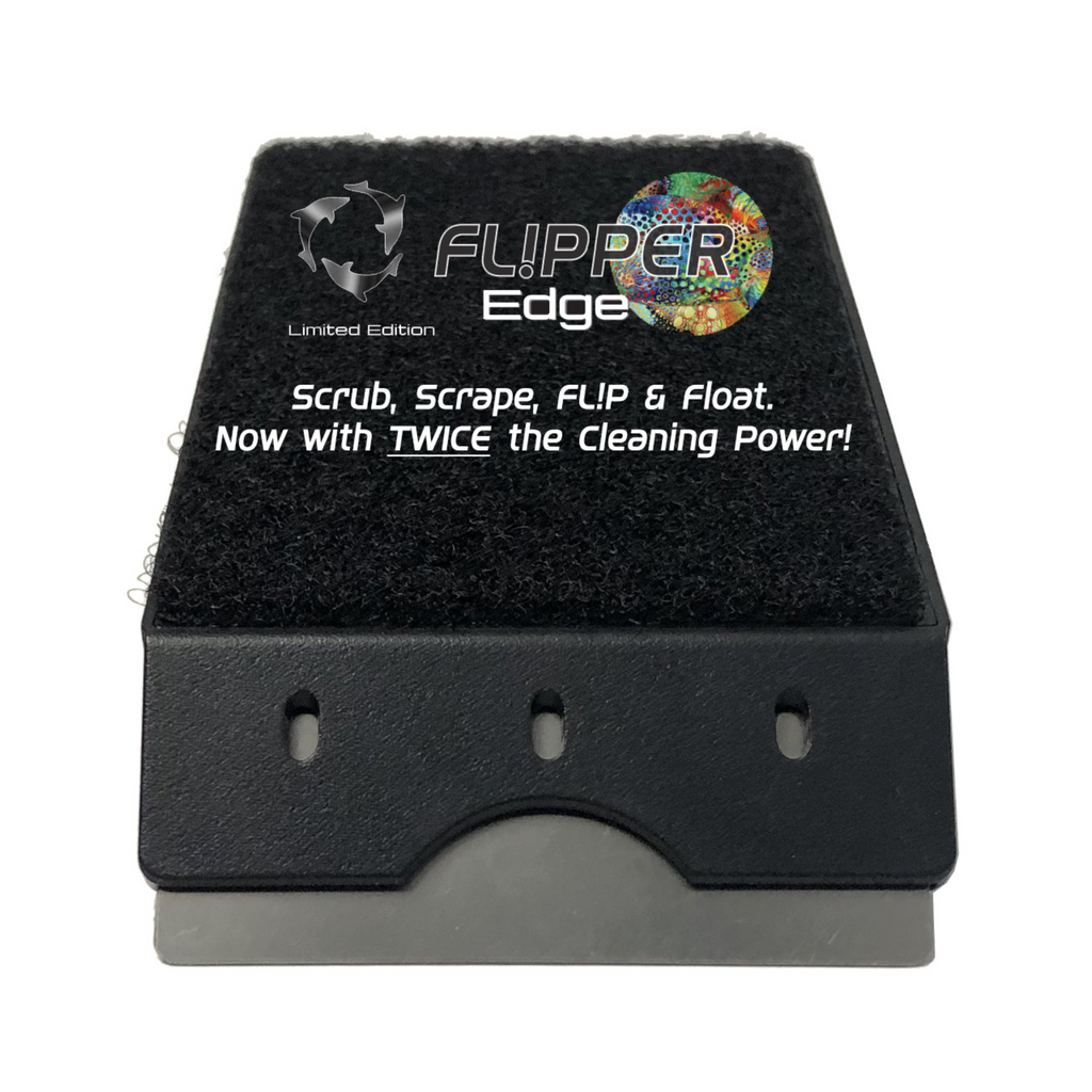 Flipper Limited Edition Edge Magnetic Aquarium Cleaner for Glass and Acrylic Tanks Expanded View