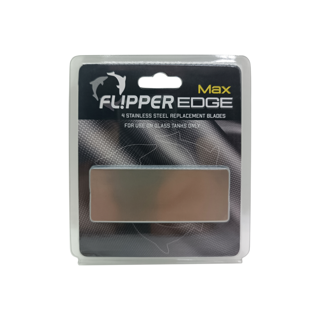 Flipper Edge MAX Stainless Steel Blades - 4pk