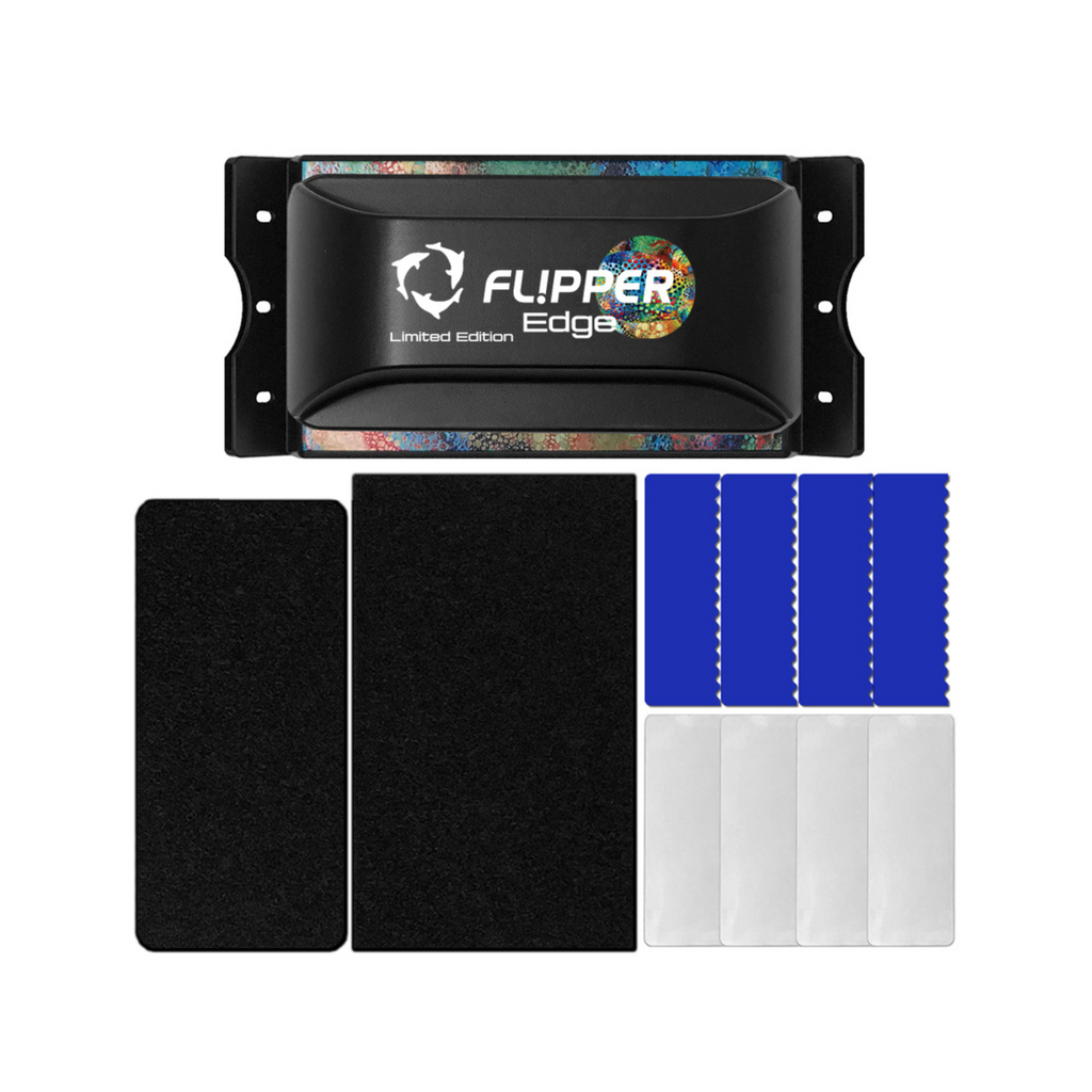 Flipper Limited Edition Edge Magnetic Aquarium Cleaner for Glass and Acrylic Tanks Expanded View