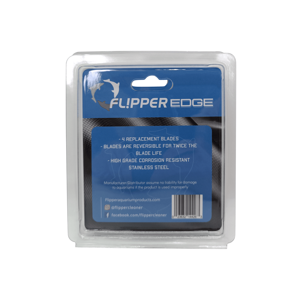 Flipper Edge Standard Size Cleaner Replacement Blades in Stainless Steel