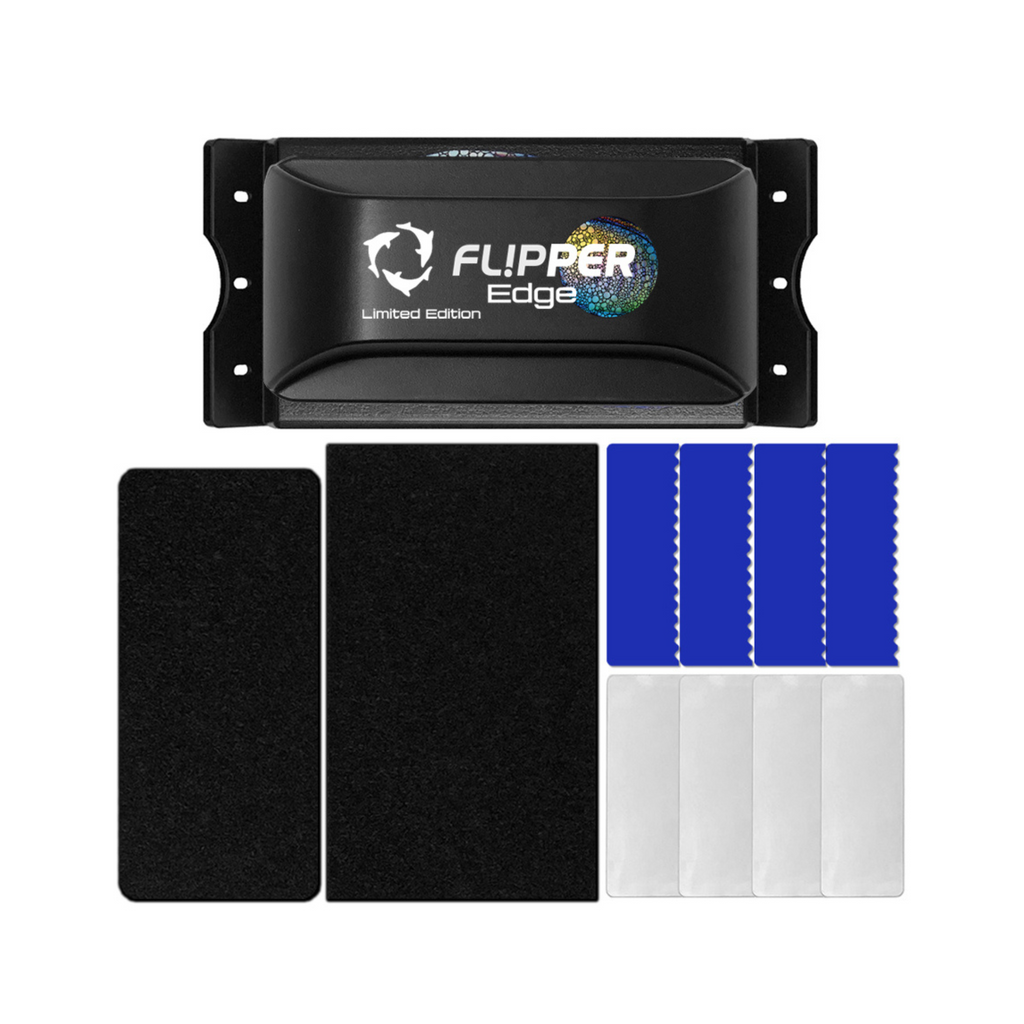 Flipper Limited Edition Edge Magnetic Aquarium Cleaner for Glass and Acrylic Tanks Expanded View